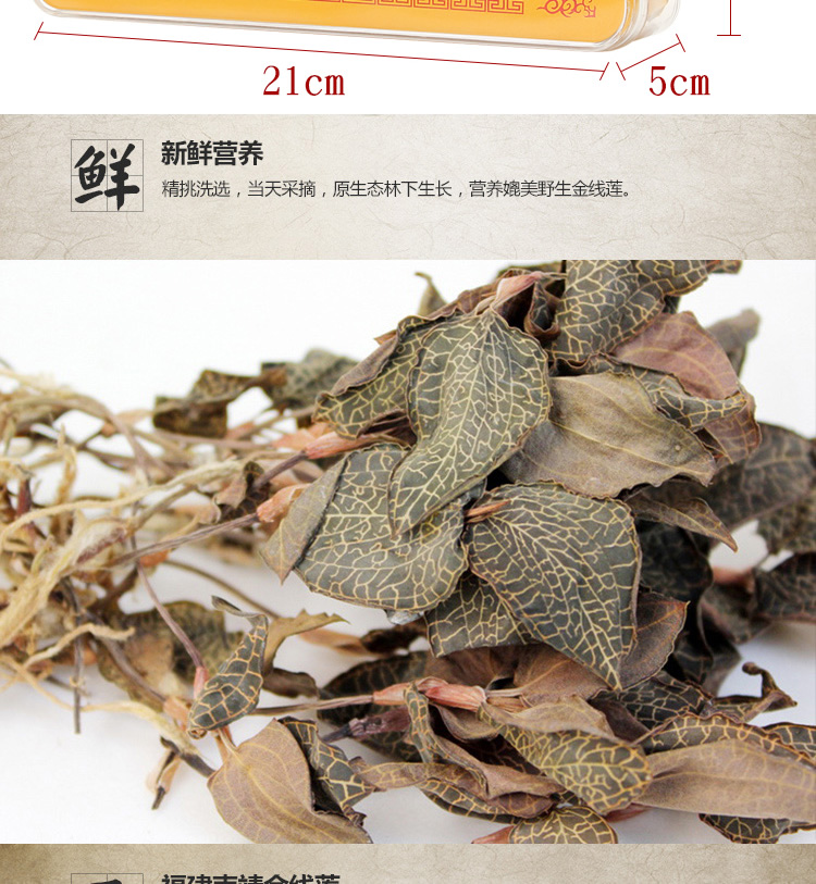 金線蓮幹品 20克禮盒裝